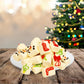 30 Count Christmas Marshmallow Gift Pack, Soft & Fluffy Vanilla Marshmallows, Festive Holiday  , Cute Snowman Packaging, Perfect For Gifting, Hot Chocolate, & Stocking Stuffers, 4.5 Oz 30 Count