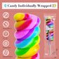 Unicorn Candy Swirl Lollipops Individually Wrapped 20pk- Unicorn Lollipop Candy Bulk For Unicorn Party Favors & Rainbow Party Fa