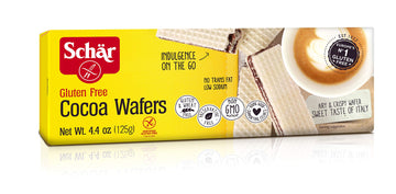 Schr Gluten Free Cocoa Wafers, 4.4 oz., 6-Pack