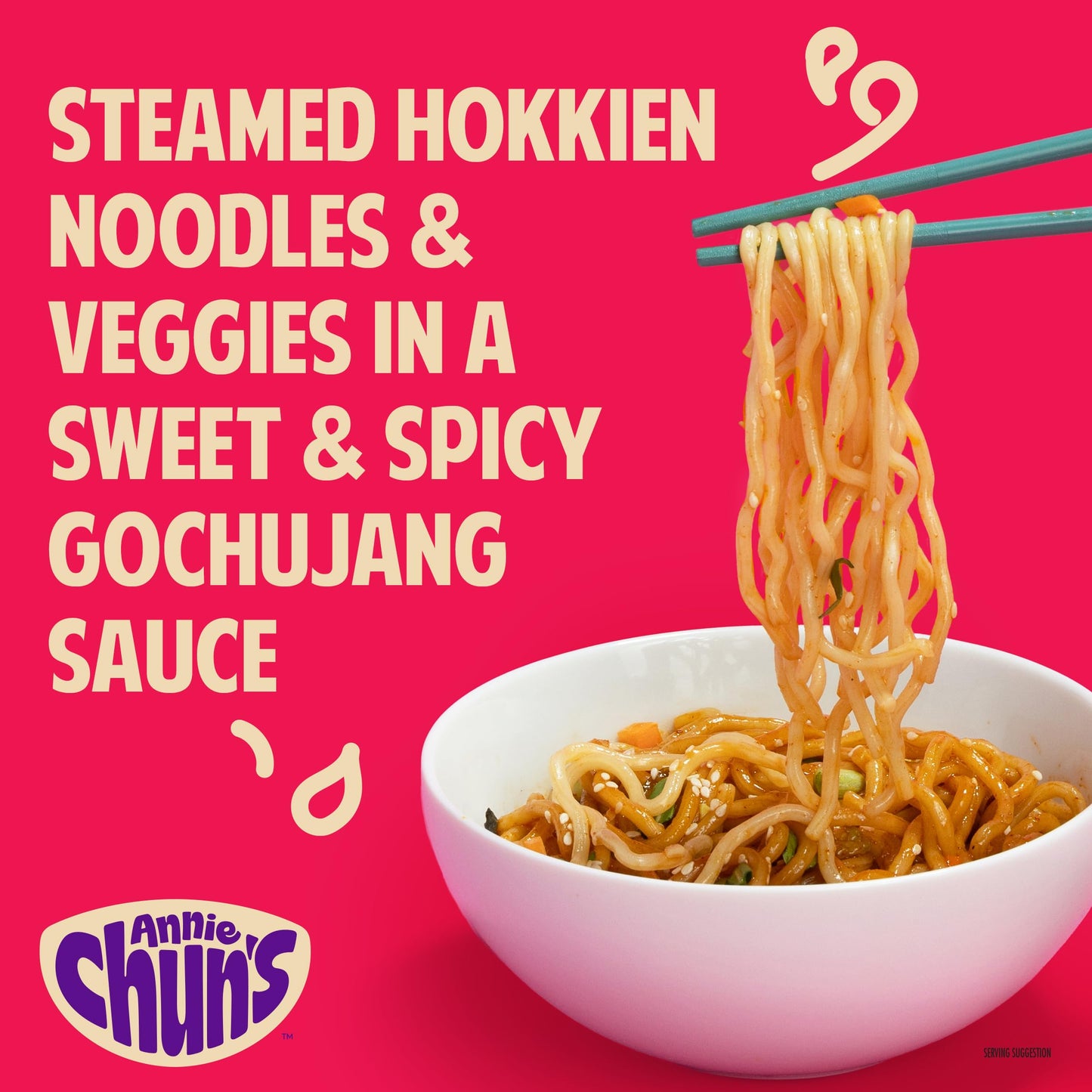 Annie Chuns Sweet Chili Noodle Bowl, 8.38 oz (Pack of 6)
