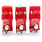3 Pack | Slime Sour Roller Licker Candy - Assorted, Cherry, Green Apple, Strawberry - Holiday Slime Roll It Licker Candy, Perfec