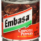 Embasa Chipotle Peppers in Adobo Sauce, 7 Oz, Pack of 1, Model 00014112