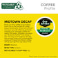Chock Full o Nuts Decaf Keurig K-Cup Pods, Medium Roast, 12 Count (Pack of 6)