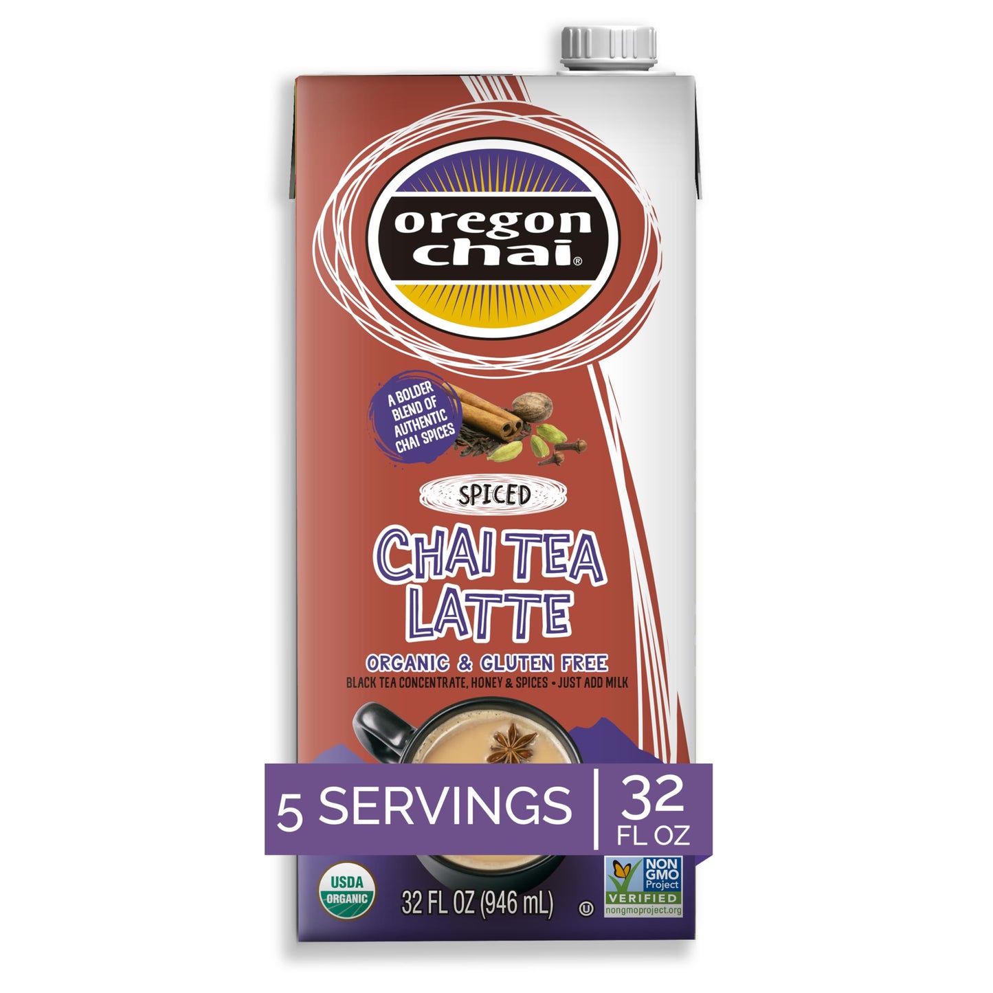 Og2 Orchai Spce Chai Tea ( 6 X 32 Oz   )