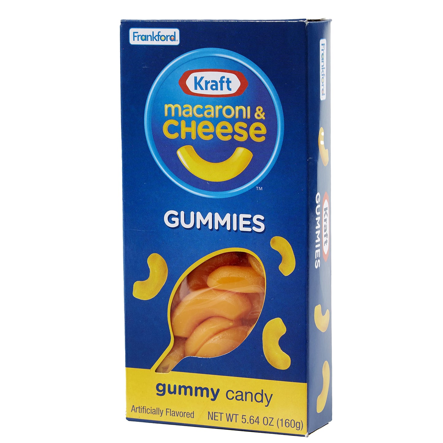 Kraft Macaroni & Cheese Gummies, 3Pk, 16.92 Oz, Fruit Flavored, By Frankford Candy