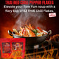 Ez Thai - Chili Pepper Flakes 3.5Oz - Thai Red Chilli Crushed Powder Seasoning Spice For Chinese, Mexican, & Asian Cooking Cuisi