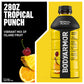 BODYprotective covering Sports Drink  Tropical Punch  Electrolyte Drink Hydration  28 Fl Oz Bottles (15 Pack)  Flavored Coconut Water with B Vitamins & Antioxidants