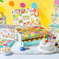 Gift Basket, Gift Tower, Candy Gift Box, Assortment Tray- Men, Women, Children Kids & Families- Bonnie And Pop (Birthday)