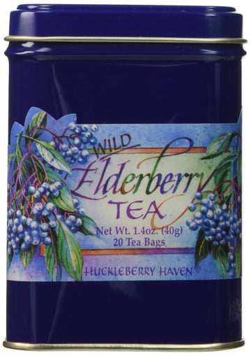 Taste The Wilderness Wild Elderberry Tea Tin (20 Tea Bags)