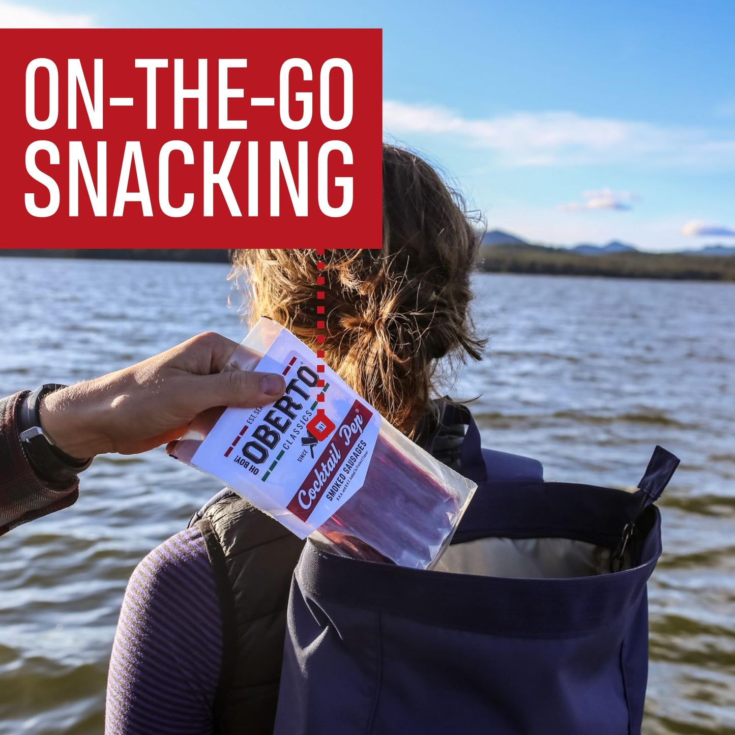 Oberto Classics Cocktail Pep Smoked Sausages, 3.5 Pound Pack, Model 2710