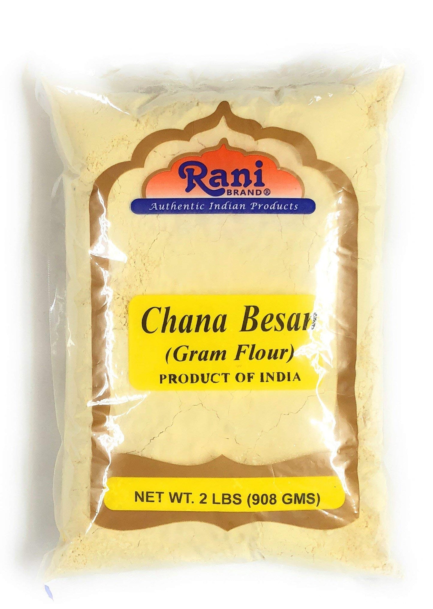 Rani Chana Besan (Chickpeas Flour, Gram) 32Oz (2Lbs) 908G ~ All Natural | Vegan | Gluten Friendly | Non-Gmo | Indian Origin