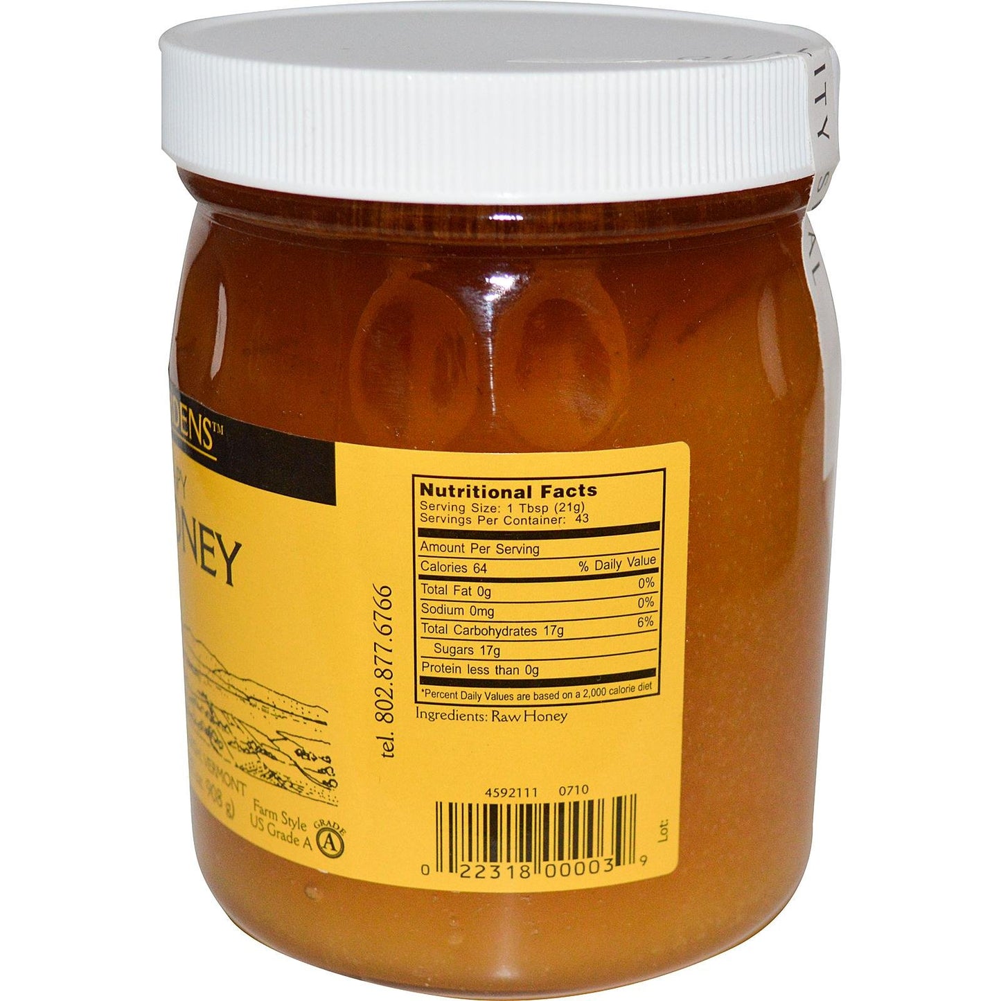 Honey Gardens Apiaries Apitherapy Raw Honey