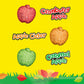 Sour Patch Kids Soft & Chewy Candy, Apple Harvest, 10 Ounce (Pack of 6), Green/Orange/Red