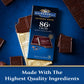 Ghirardelli Intense Dark Chocolate Bar, 86% Cacao, 3.17 Oz, Pack of 4