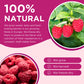 Summmer Freeze Dried Raspberries - 10 Packs - No Added Sugar Package - 8.8 Oz 100% Natural Candy, Fruit Snack For Kids & Adults
