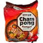 Generic Case Set - Champong Spicy Seafood Instant Noodles, 4 Bags x 4.58 Oz - Authentic South Korean Flavor