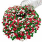 Se Si&Moos Christmas Confetti Sprinkles Red Green And White Sequins Sprinkles Red And Green Confetti Sprinkles Edible Christmas