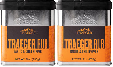 Traeger Grills SPC174 Traeger Rub with Garlic and Chili Pepper (Pack of 2)