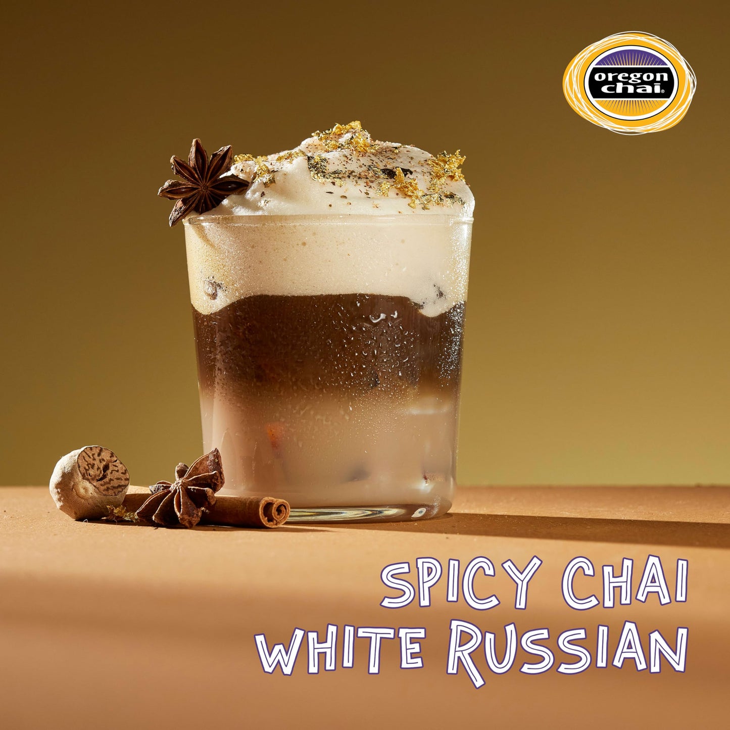 Oregon Chai Spiced Chai Tea Latte Concentrate, 32 Fl Oz (Pack of 1)