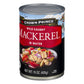 Crown Prince Mackerel In Water, 15-Ounce Cans (Pack Of 12)