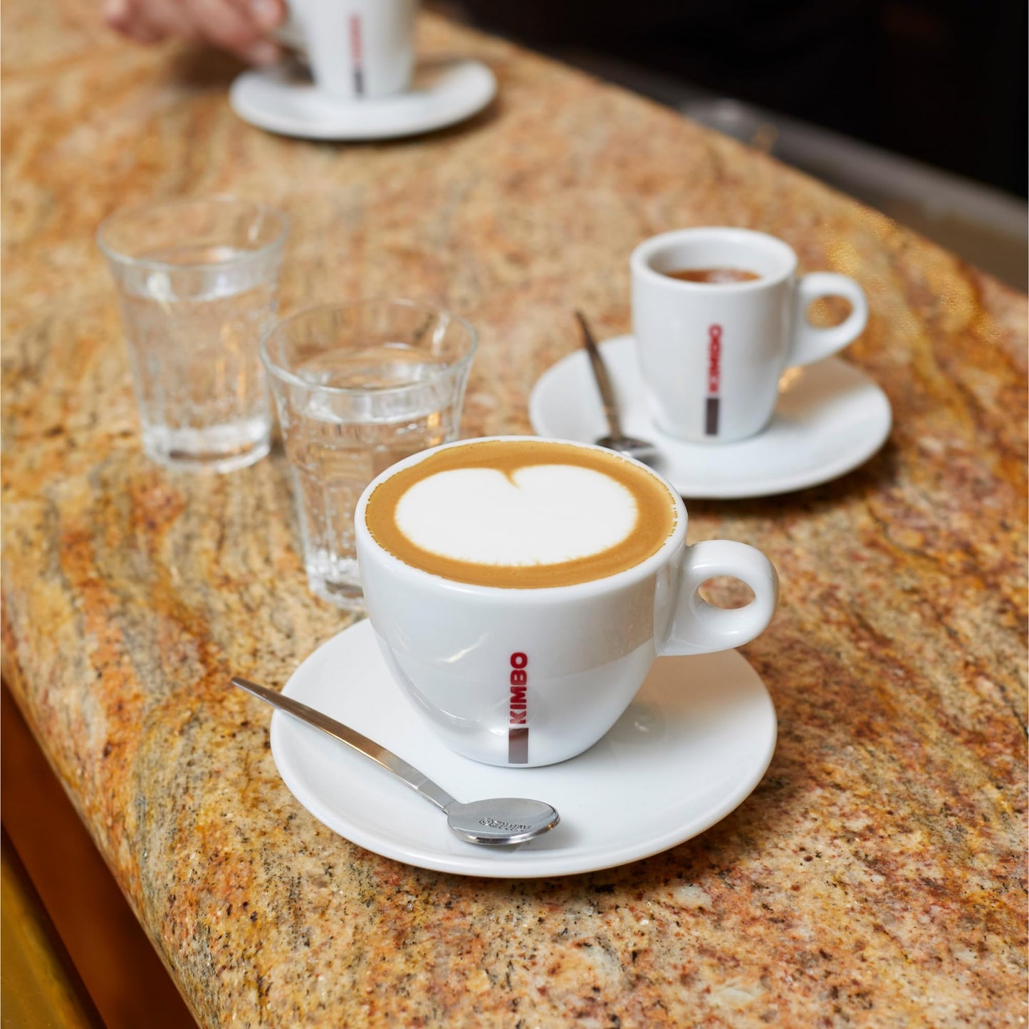 KIMBO Espresso Barista Coffee compact pieces - 100% Arabica, Medium to Dark Roast, 10 Count, Compatible with Single Serve Machines