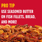 Louisiana Fish Fry Cajun Drip Chili Crush Butter Seasoning Mix - Seasoned Butter Sauce For Seafood - 2 Oz. Bag (Pack Of 3) - Jus