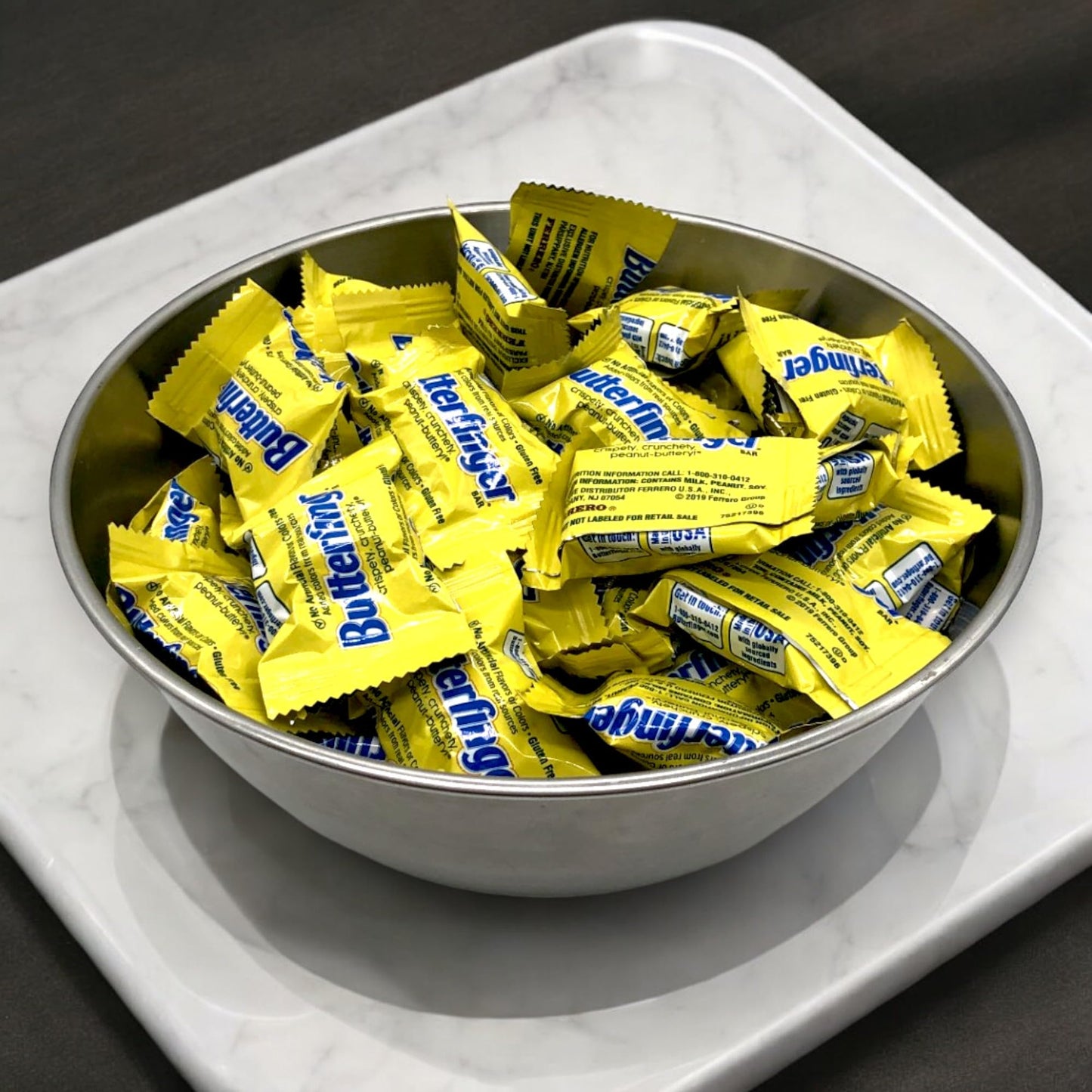 Butter Finger Mini Chocolate Bars-1.5 Lbs Crispy, Crunchy, Peanut-Buttery B Finger Minis-Individually Wrapped Bulk Mini Bars(24