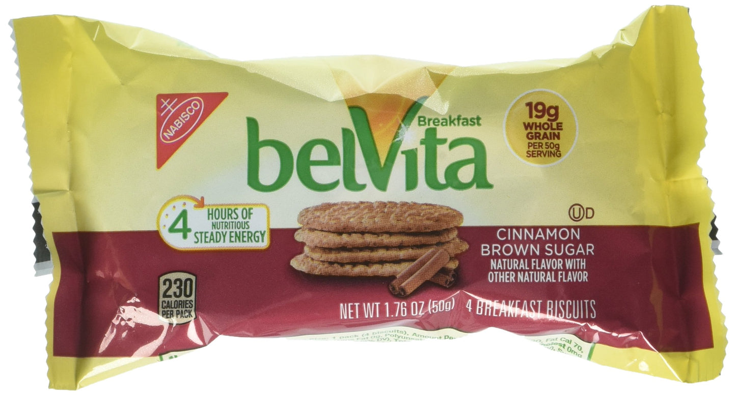 Nabisco Belvita Cinnamon Brown Sugar 8Ct, 1.76Oz