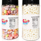 Sarah'S Candy Factory Variety Dehydrated Marshmallow Bits, Vanilla Marshmallows In Jar, Assorted Marshmallows In Jar (Vanilla-As