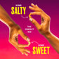 SKINNYDIPPED Salty + Sweet Cinnamon Crunch Cashew, Healthy Snack, Plant Protein, Gluten Free, 4 oz Resealable Bags, Pack of 5