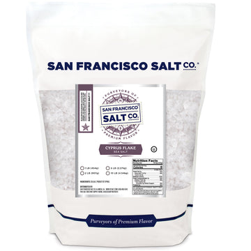 Cyprus Flake Salt 2 lb. Bag - San Francisco Salt Company