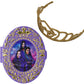 DecoPac Disney Descendants 3 Cake Topper Set, 2-Pc with Tiara & Compact, Plastic, Multiple Colors, Model 24327