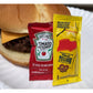 Gift Set: 50 Ketchup (9g) & 50 Mustard (7g) Packets - 100 Total Condement Packs with CMC Products Clip with Spreader (approximat