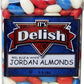 Patriotic Jordan Almonds Medley By Its Delish, 3.5 Lbs Jumbo Container | Red White And Blue Candied Almonds | Fourth Of July Par