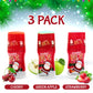 3 Pack | Slime Sour Roller Licker Candy - Assorted, Cherry, Green Apple, Strawberry - Holiday Slime Roll It Licker Candy, Perfec