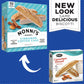 Nonnis Cinnamon Coffee Cake Biscotti Italian Cookies - Italian Biscotti Almond Cookies w/Cinnamon Streusel Icing - Biscotti Ind