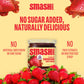 Chia Smash Chia Smash Fruit Jam - Low-Calorie Keto Jam, No Sugar Added, Made with Upcycled Berries, 6 Jars, Strawberry Flavor