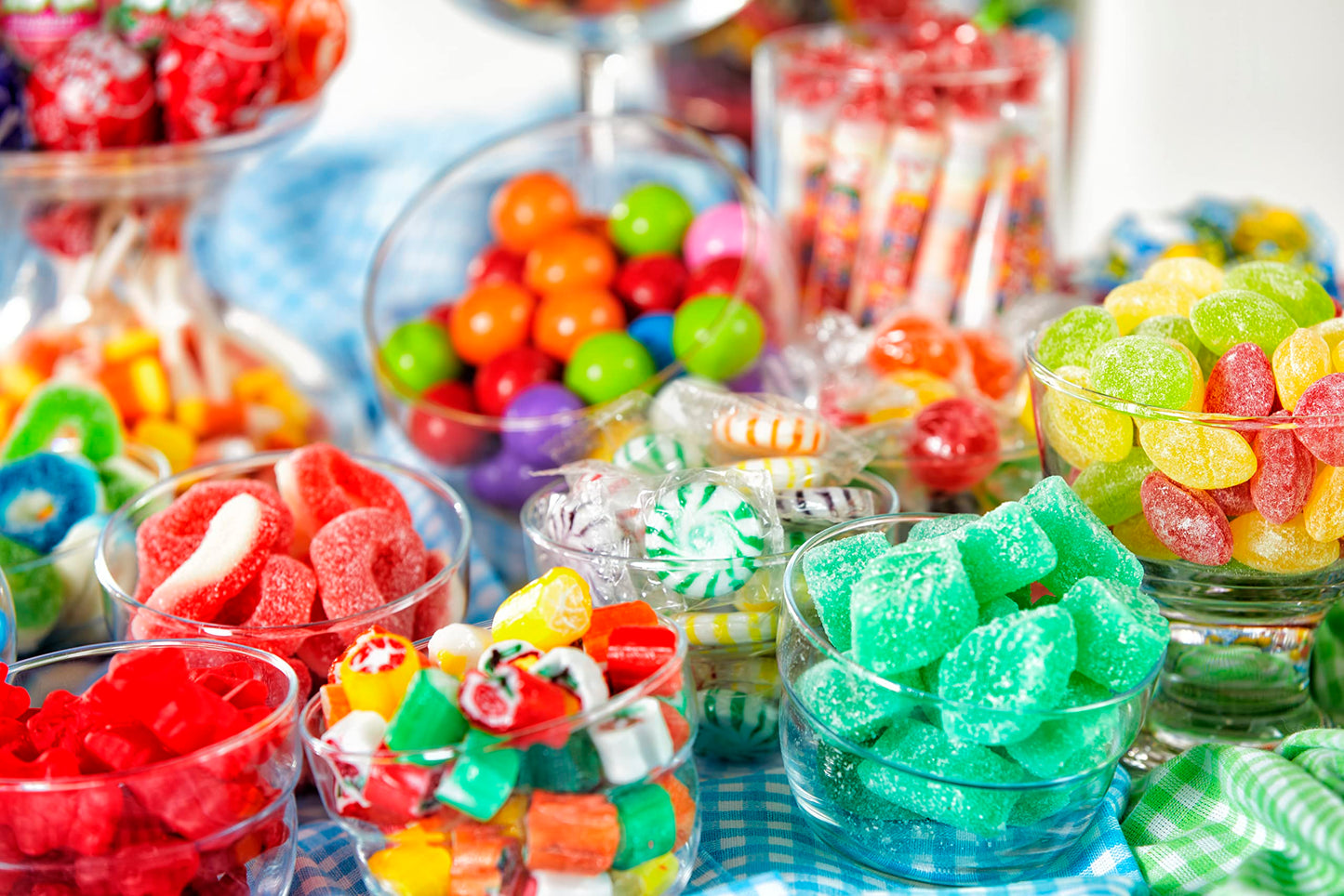 Sarah'S Candy Factory Gumballs 4.5 Lbs In Jar - Gumballs Assorted 1 Inch Gumballs In Jar - 24 Mm Gum Balls - 4.5 Lbs In Jar, Kos