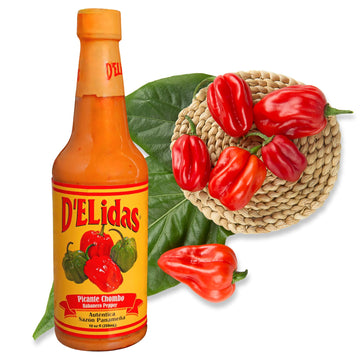 DELidas Habanero Hot Sauce, Non-GMO, Keto Friendly, 10 Fl Oz (Pack of 1)