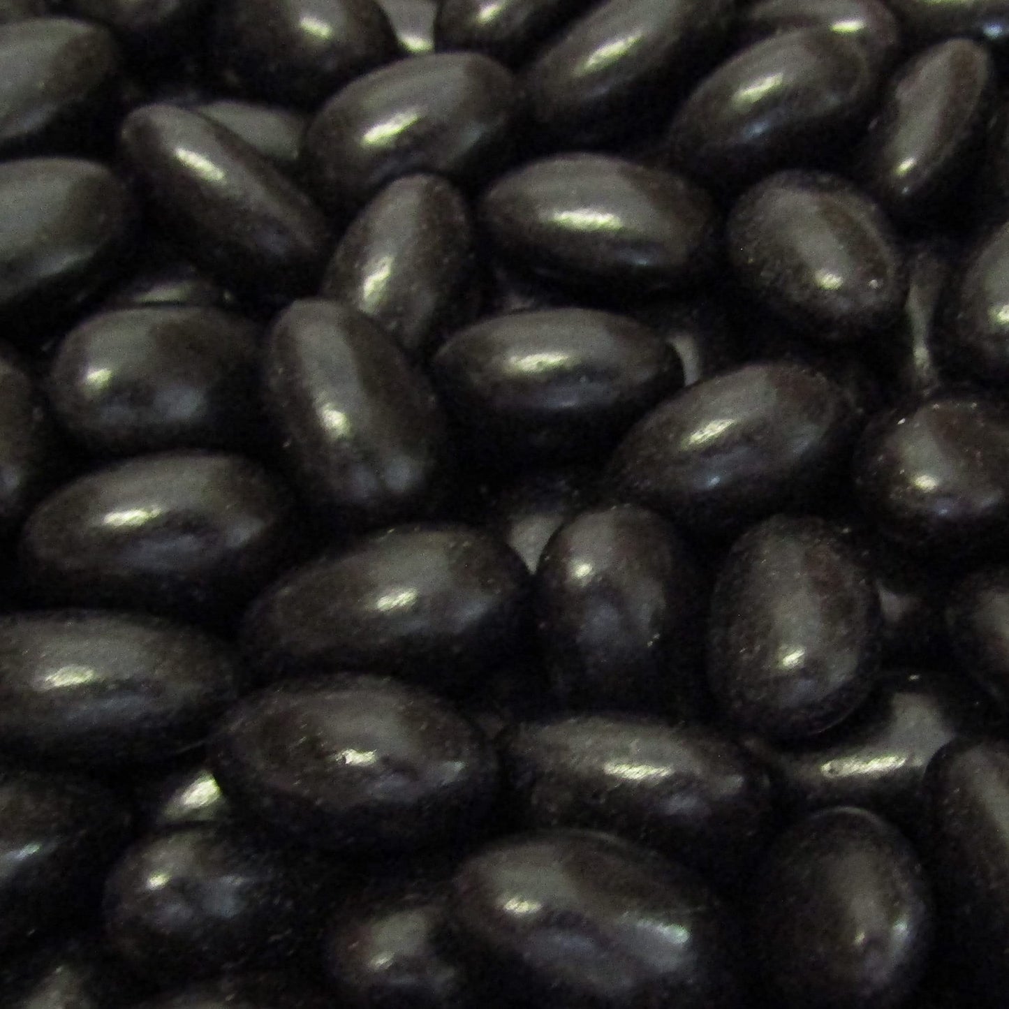 Black Jordan Almonds by Its Delish, 3 LBS Bulk | Sugared Almond Nut with Sweet Hard Candy Coating - Bulk Wedding Favors, Bridal 