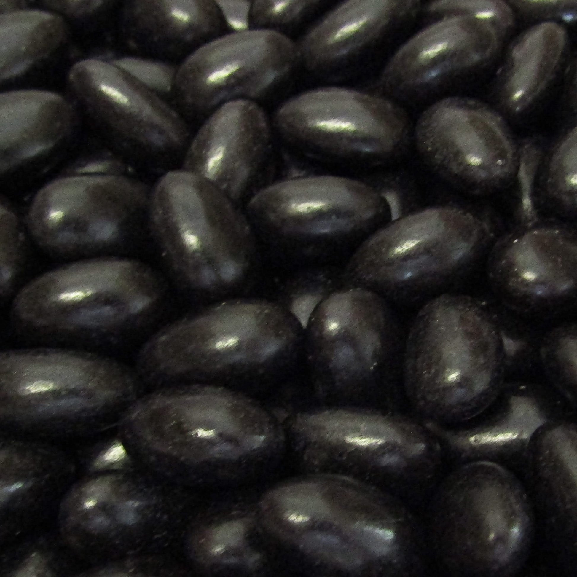 Black Jordan Almonds by Its Delish, 3 LBS Bulk | Sugared Almond Nut with Sweet Hard Candy Coating - Bulk Wedding Favors, Bridal 