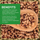 Jiva Organics Organic Black Eye Peas 2 Pound Bag - Cowpeas, Non-Gmo, Natural
