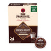 Don Francisco'S French Dark Roast Coffee Pods - 24 Count - Recyclable Single-Serve Coffee Pods, Compatible With Your K- Cup Keur