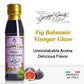 Giusti Fig Balsamic Vinegar Glaze Condiment, 5.07 Fl Oz, Rich & Tangy, Balsamic Vinegar of Modena Black