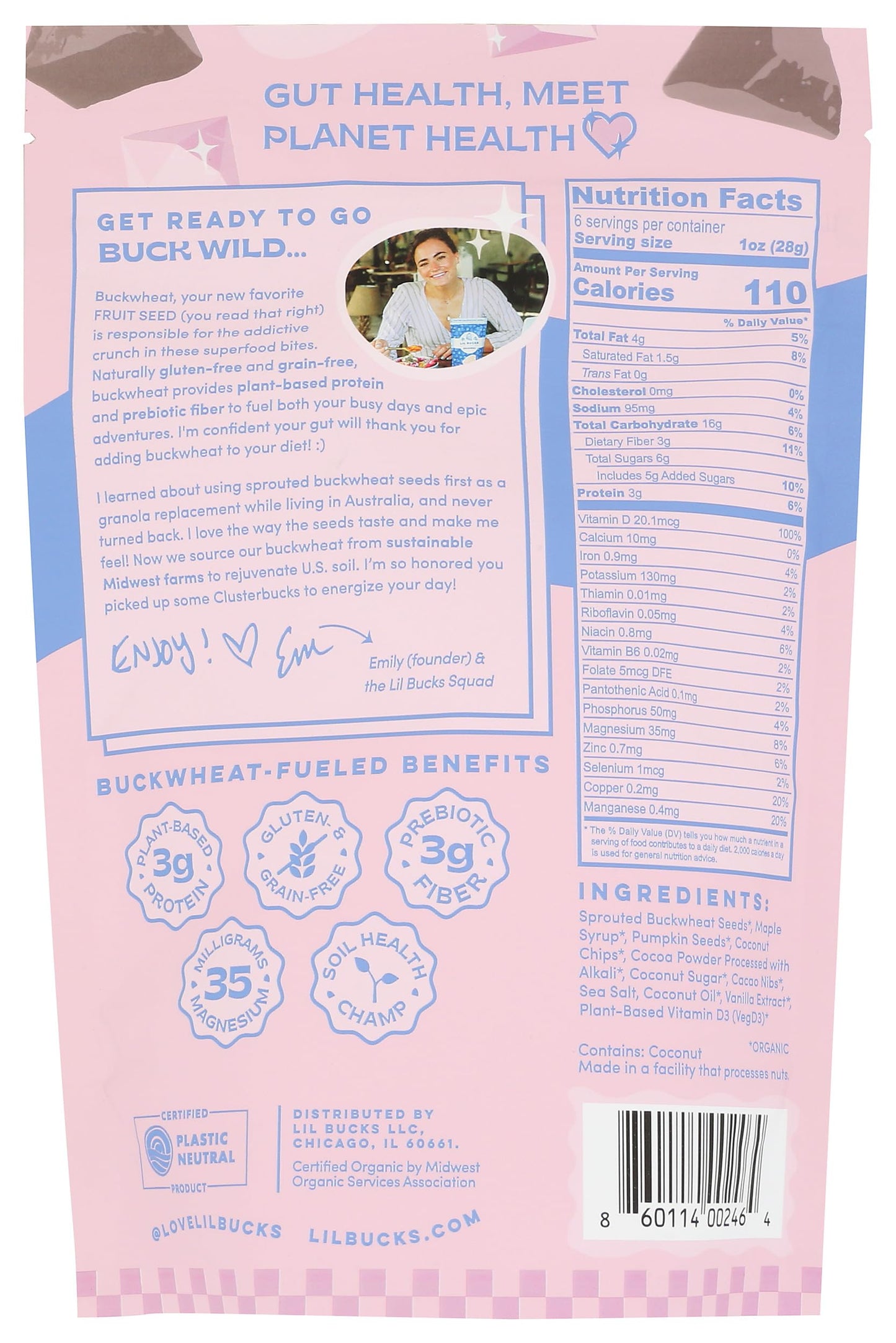 Clusterbucks Chocolate Reishi