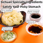 Noble Createaprototype Asian Red Oil Spicy Noodle, Sichuan Chili Oil Instant Ramen, Chewy Non-Fried Flat Noodles (Pack of 4)
