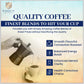 Marquis - Ethiopian Yirgacheffe Coffee Beans, Rich And Bold, Fresh Medium Roast Coffee With A Fruity Flavor, Premium Ethiopian W