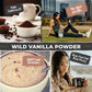 Wild Foods Organic Vanilla Bean Powder | All Natural Pure Vanilla Beans From Madagascar | Wild Powder For Iced Coffee, Baking & Smoothie Blended Drinks | Unsweetened Gluten Free Powdered Mix | (3 Ounce)