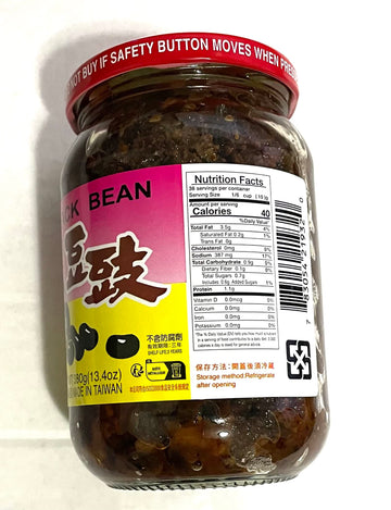 ???? Master Douchi Femented Black Bean Sauce For Asian Cooking 13.4Oz / 380G (1 Pack)