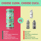 CUCU Cucumber Water + Watermelon Water - Natural Hydration from Cucumbers with Vitamin C, Electrolytes & Antioxidants - No Sugar